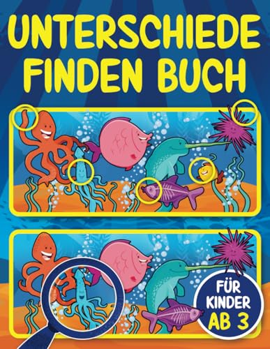 Unterschiede Finden Buch für Kinder ab 3: 65 Rätsel - 300+ Unterschiede | Finde den Unterschied Kinderbuch 3-5 Jahre | Aktivitätsbuch für Jungen und Mädchen | 3-4, 4-5 Unterschiede Finden Buch für Kinder ab 3: 65 Rätsel - 300+ Unterschiede | Finde den Unterschied Kinderbuch 3-5 Jahre | Aktivitätsbuch für Jungen und Mädchen | 3-4, 4-5 von Splendid Youth