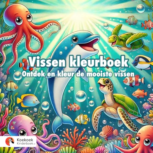 Vissen kleurboek voor kinderen 4-8 jaar: Ontdek en kleur de mooiste vissen en zeedieren Vissen kleurboek voor kinderen 4-8 jaar: Ontdek en kleur de mooiste vissen en zeedieren von Independently published