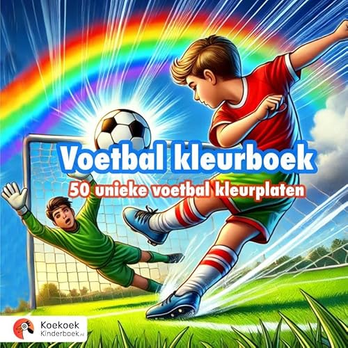 Voetbal kleurboek voor kinderen: 50 unieke voetbal kleurplaten von Brave New Books