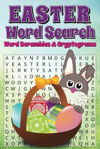 Easter Themed Puzzle Book: Word Searches, Word Scrambles, and Cryptogram Puzzles all About Easter for Kids, Teens, Adults and Seniors | 6 x 9, 80 pages | with Solutions Easter Themed Puzzle Book: Word Searches, Word Scrambles, and Cryptogram Puzzles all About Easter for Kids, Teens, Adults and Seniors | 6 x 9, 80 pages | with Solutions von Independently published