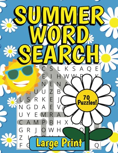 Summer Word Search: Large Print Summer Themed Word Search Book with 70 Puzzles for Adults and Seniors. Summer Word Search: Large Print Summer Themed Word Search Book with 70 Puzzles for Adults and Seniors. von Independently published