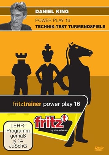 Powerplay 16: Technik-Test Turmendspiele: Video-Schachtraining Powerplay 16: Technik-Test Turmendspiele: Video-Schachtraining