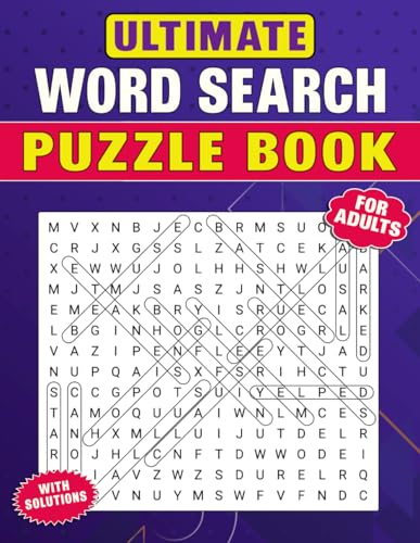Ultimate Word Search Puzzle Book For Adults with Solutions Ultimate Word Search Puzzle Book For Adults with Solutions von Independently published
