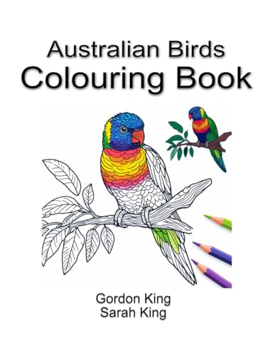 Australian Birds Colouring Book