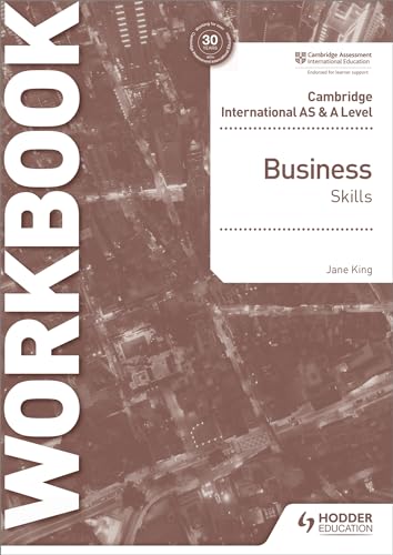 Cambridge International AS & A Level Business Skills Workbook: Hodder Education Group von Hodder Education