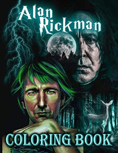Alan Rickman Coloring Book: Unofficial Alan Rickman Adult Coloring Books For Women And Men Awesome Collections von Independently published