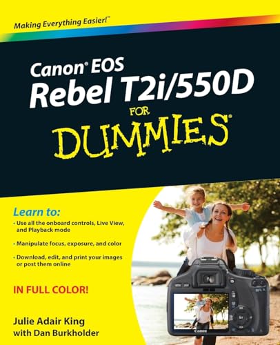 Canon EOS Rebel T2i/550D For Dummies: With Downloads von For Dummies