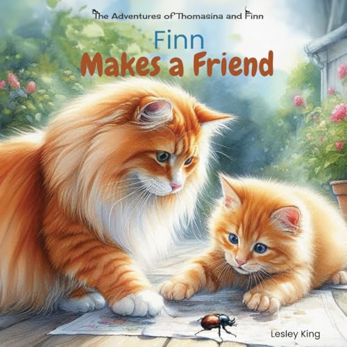 Finn Makes A Friend: A kids picture book about making friends and how to be friendly | Therapy series for children by an educational psychologist (The Adventures of Thomasina and Finn)