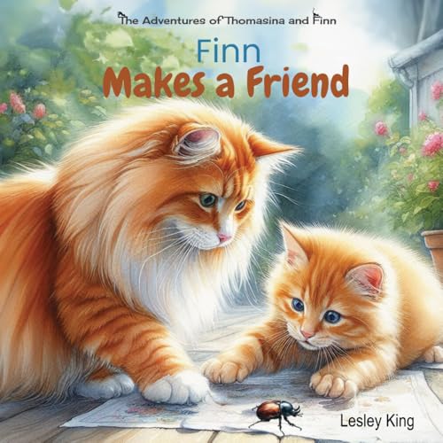 Finn Makes A Friend: A kids picture book about making friends and how to be friendly | Therapy series for children by an educational psychologist (The Adventures of Thomasina and Finn)
