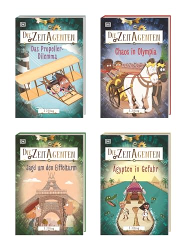 Die Zeit-Agenten Kennenlern-Paket (4 Bände) von Dorling Kindersley Verlag