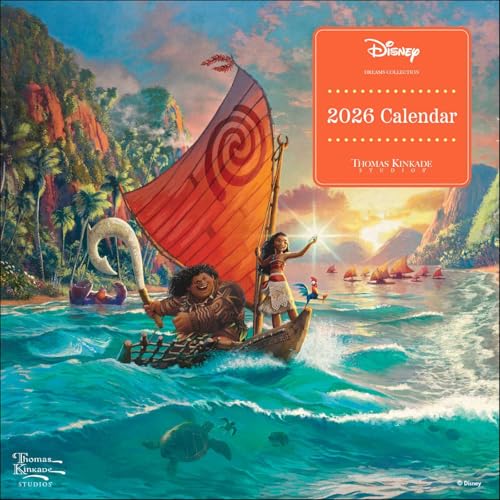 Disney Dreams Collection by Thomas Kinkade Studios 2026 Mini Wall Calendar von Andrews McMeel Publishing
