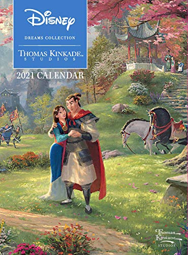 Disney Dreams Collection by Thomas Kinkade Studios: 2021 Monthly/Weekly Engageme: Original Andrews McMeel-Tischkalender [Kalendar] (Agenda-Ringbuch)
