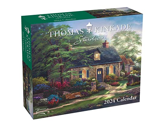 Thomas Kinkade Studios 2024 Day-to-Day Calendar: Original Andrews McMeel-Tagesabreißkalender [Kalendar]