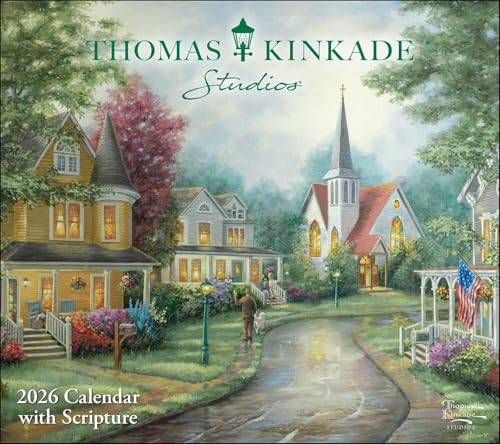 Thomas Kinkade Studios 2026 Deluxe Wall Calendar with Scripture Thomas Kinkade Studios 2026 Deluxe Wall Calendar with Scripture von Andrews McMeel Publishing