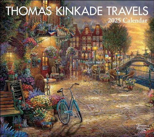Thomas Kinkade Travels 2025 Deluxe Wall Calendar: Original Andrews McMeel-Deluxe Wandkalender [Kalender] (Wall-Kalender)