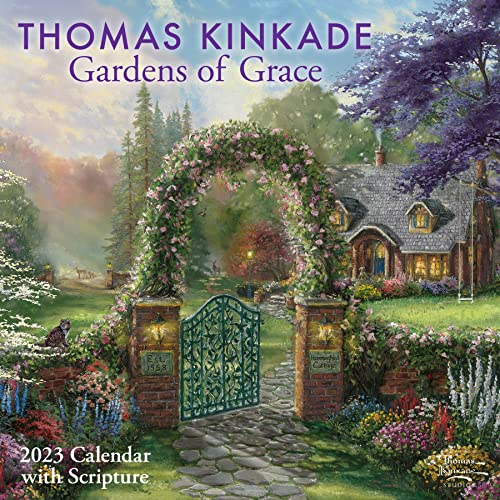 Thomas Kinkade: Gardens of Grace – Gärten voller Anmut 2023: Original Andrews McMeel-Kalender [Kalender] (Wall-Kalender) von Browntrout Verlags GmbH