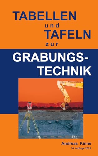 Tabellen und Tafeln zur Grabungstechnik von BoD – Books on Demand