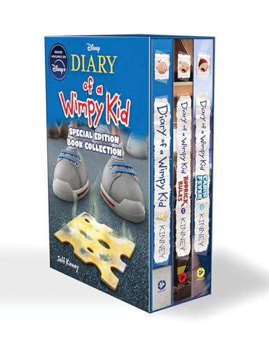 Diary of a Wimpy Kid Book Collection: Diary of a Wimpy Kid, Rodrick Rules, and Cabin Fever (Diary of a Wimpy Kid, 1;2;6) von Amulet Books