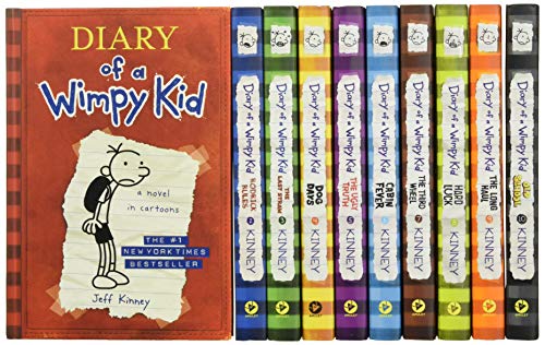 Diary of a Wimpy Kid Box of Books 1–10 Hardcover Gift Set