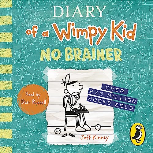 Diary of a Wimpy Kid: No Brainer (Book 18): THE HILARIOUS NUMBER ONE BESTSELLER (Diary of a Wimpy Kid, 18) von Puffin