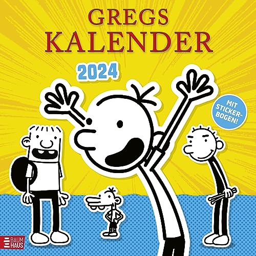 Gregs Kalender 2024 (Gregs Tagebuch) von Baumhaus Medien