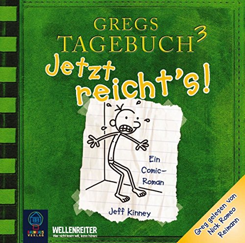 Gregs Tagebuch 3 - Jetzt reicht's!: Hörspiel Gregs Tagebuch 3 - Jetzt reicht's!: Hörspiel