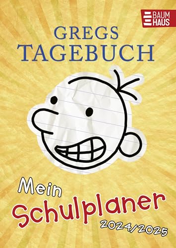 Gregs Tagebuch - Mein Schulplaner 2024/2025: Mit Wochenplaner, Ferienterminen, lustigen Greg-Comics und viel Platz zum Eintragen von Baumhaus