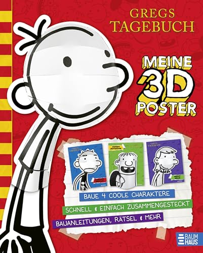 Gregs Tagebuch - Meine 3D-Poster: Kreativer Bastelspaß für Gregs-Tagebuch-Fans - mit vier heraustrennbaren 3D-Postern zum Zusammenbauen Gregs Tagebuch - Meine 3D-Poster: Kreativer Bastelspaß für Gregs-Tagebuch-Fans - mit vier heraustrennbaren 3D-Postern zum Zusammenbauen von Baumhaus