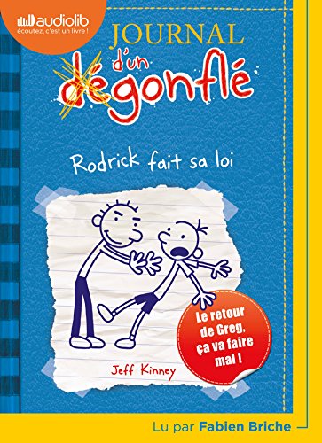 Journal d'un dégonflé 2 - Rodrick fait sa loi: Livre audio 1 CD MP3 Journal d'un dégonflé 2 - Rodrick fait sa loi: Livre audio 1 CD MP3