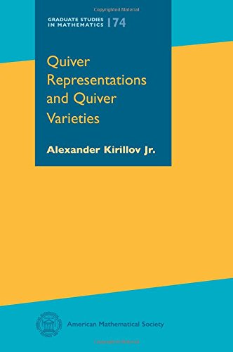 Quiver Representations and Quiver Varieties (Graduate Studies in Mathematics, 174, Band 174)
