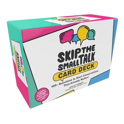 Skip the Small Talk Card Deck: 100+ Questions to Start Conversations That Actually Matter! von Adams Media