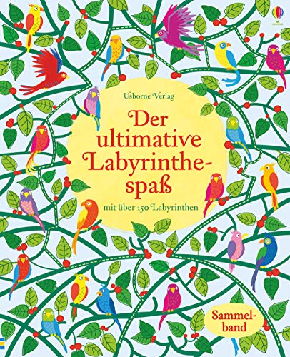 Der ultimative Labyrinthespaß: Mit über 250 Labyrinthe (Usborne Labyrinthe-Bücher) von Usborne