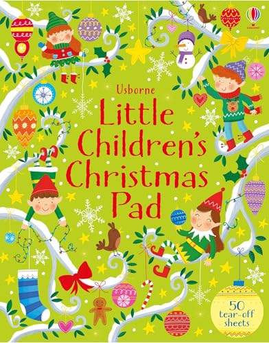 Little Children's Christmas Pad: 50 tear-off sheets (Children's Puzzles)