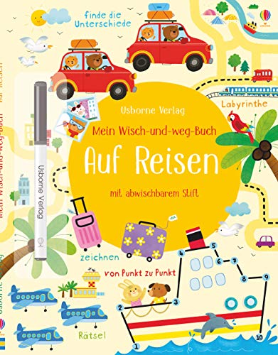 Mein Wisch-und-weg-Buch: Auf Reisen: mit abwischbarem Stift (Meine Wisch-und-weg-Bücher)