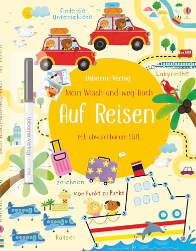 Mein Wisch-und-weg-Buch: Auf Reisen: mit abwischbarem Stift (Meine Wisch-und-weg-Bücher)