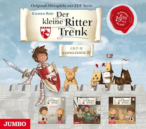 Der kleine Ritter Trenk: CD 7 - 9 (Sammlerbox III): Die Sammelbox 3, Original-Hörspiele zur ZDF-Serie Folge 7-9. CD.7-9 von Jumbo Neue Medien + Verla