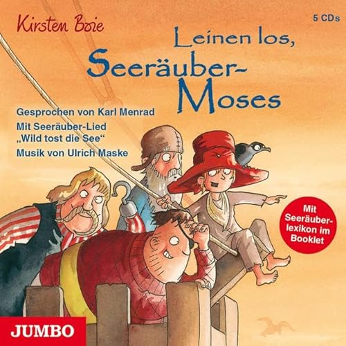 Leinen los, Seeräuber-Moses: Mit Seeräuberlexikon im Booklet!