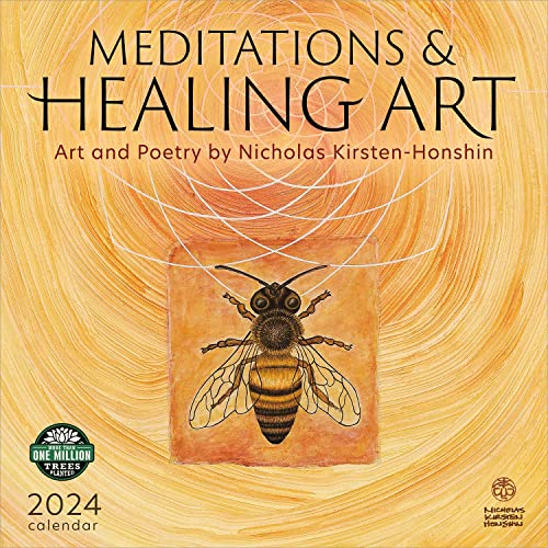 Meditations & Healing Art 2024 Calendar: Art and Poetry by Nicholas Kirsten-Honshin von Amber Lotus