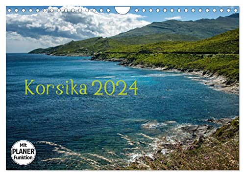 Korsika 2024 (Wandkalender 2024 DIN A4 quer), CALVENDO Monatskalender von CALVENDO