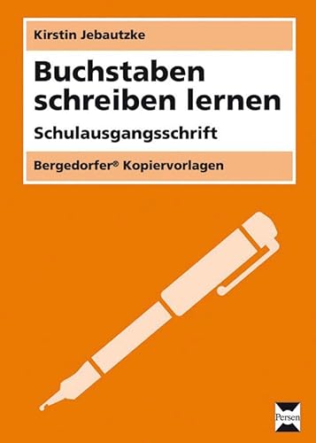 Buchstaben schreiben lernen - SAS: Schulausgangsschrift (1. und 2. Klasse) von Persen Verlag In Der Aap Lehrerwelt