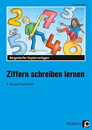 Ziffern schreiben lernen: (1. Klasse/Vorschule) von Persen Verlag i.d. AAP