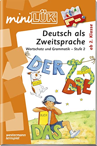 miniLÜK: Stufe 2 - Deutsch als Zweitsprache Deutsch als Zweitsprache (miniLÜK-Übungshefte: DaZ und DaF) miniLÜK: Stufe 2 - Deutsch als Zweitsprache Deutsch als Zweitsprache (miniLÜK-Übungshefte: DaZ und DaF) von LÜK