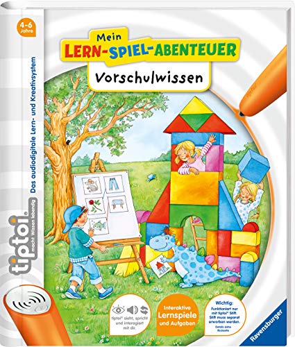 tiptoi® Vorschulwissen: Interaktive Lernspiele und Aufgaben (tiptoi® Mein Lern-Spiel-Abenteuer) von Ravensburger Verlag
