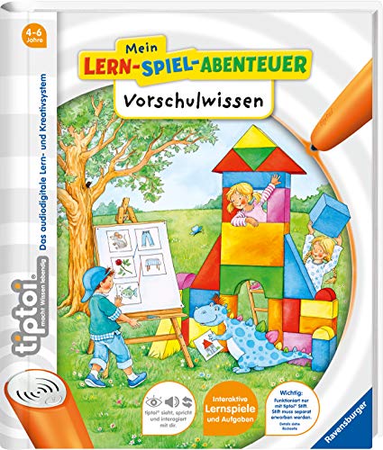 tiptoi® Vorschulwissen: Interaktive Lernspiele und Aufgaben (tiptoi® Mein Lern-Spiel-Abenteuer)