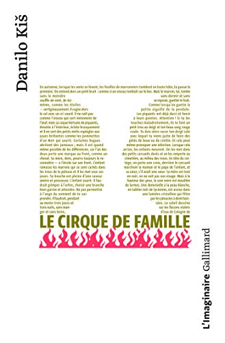 Le cirque de famille: Chagrins précoces ; Jardin, cendre ; Sablier