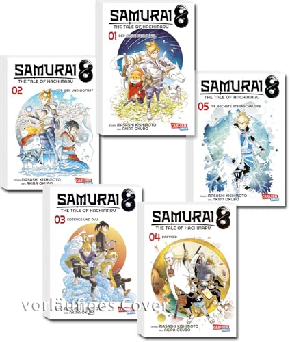 Samurai8 Komplettpack 1-5: The Tale of Hachimaru | Futuristische Manga-Action des Naruto-Schöpfers (Samurai8: The Tale of Hachimaruden) von CARLSEN MANGA