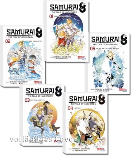 Samurai8 Komplettpack 1-5: The Tale of Hachimaru | Futuristische Manga-Action des Naruto-Schöpfers