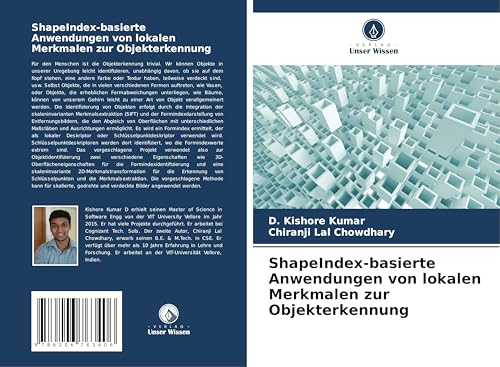 ShapeIndex-basierte Anwendungen von lokalen Merkmalen zur Objekterkennung von Verlag Unser Wissen