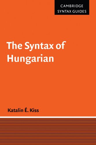 The Syntax of Hungarian (Cambridge Syntax Guides) von Cambridge University Press