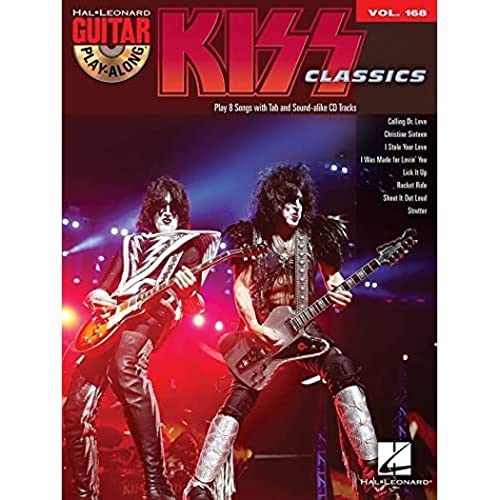 Guitar Play-Along Volume 168: Kiss: Noten, Play-Along für Gitarre (Guitar Play-along, 168, Band 168) von Music Sales